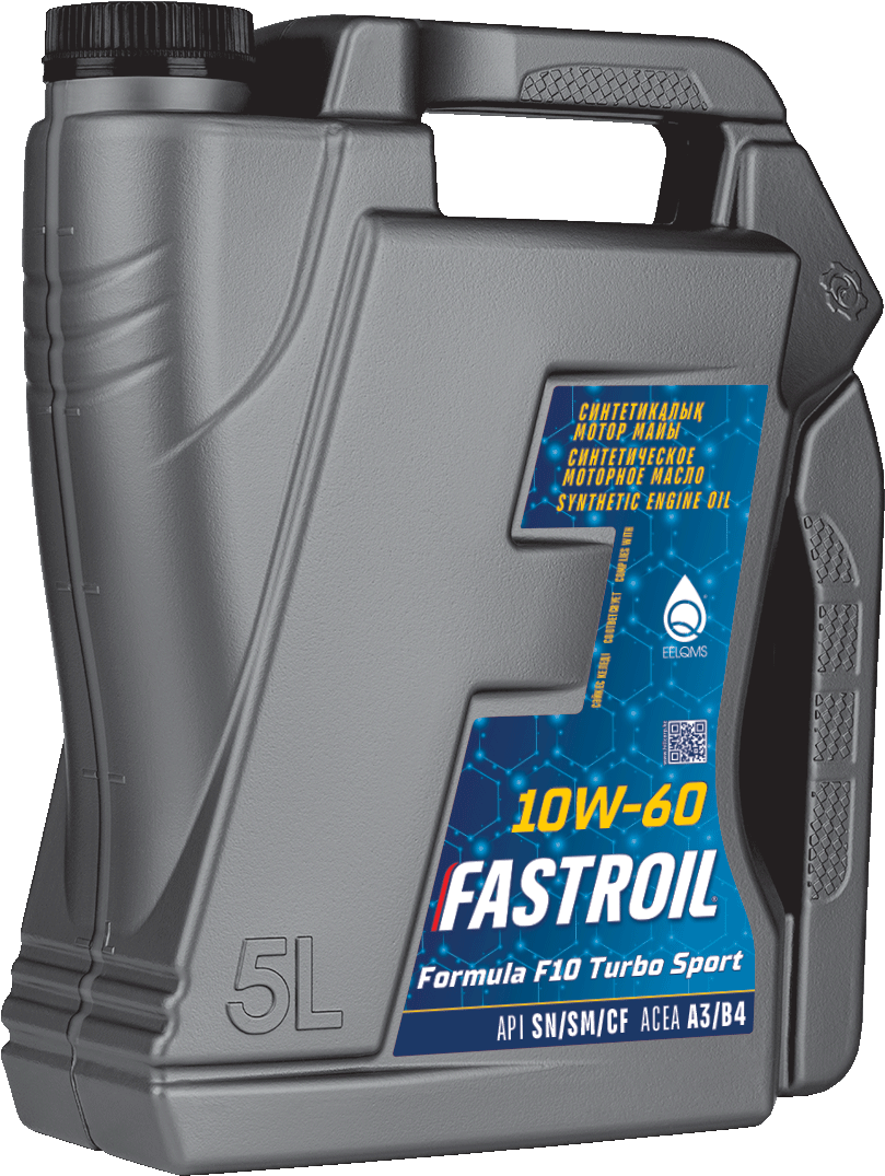 Fastroil Formula F10 Turbo Sport – 10W-60 - 2