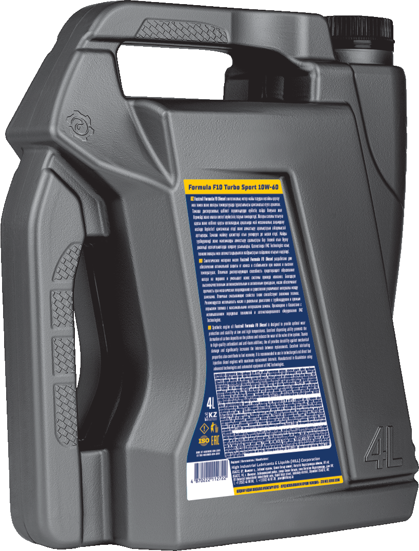 Fastroil Formula F10 Turbo Sport – 10W-60 - 4