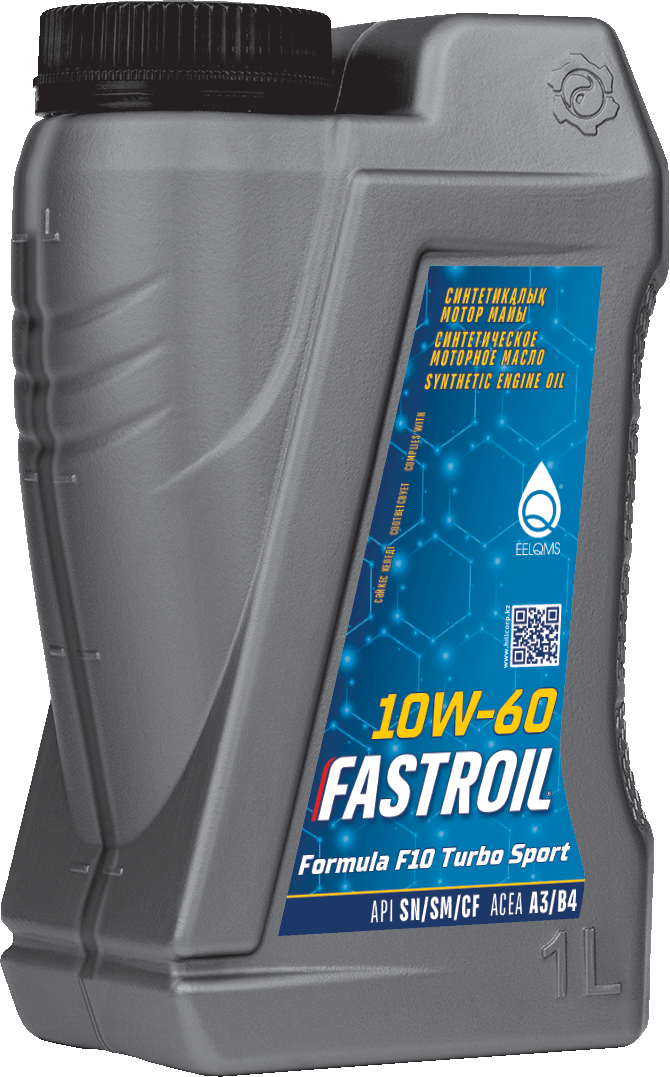 Fastroil Formula F10 Turbo Sport – 10W-60 - 2