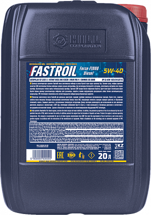 Fastroil Force F1000 Diesel – 5W-40 - 1