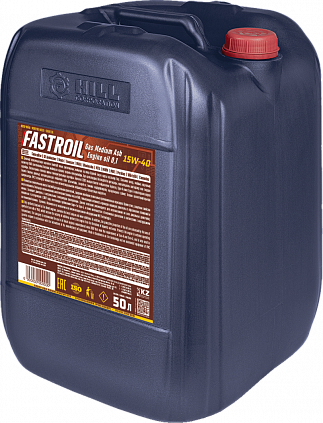 Fastroil Gas Medium Ash Engine oil 1,0 SAE 15W-40 - 3