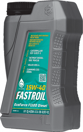 Fastroil EcoForce F1100 Diesel - 15W-40 - 3