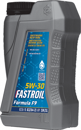 Fastroil Formula F9 – 5W-30 - 3