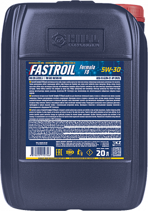 Fastroil Formula F9 – 5W-30 - 1