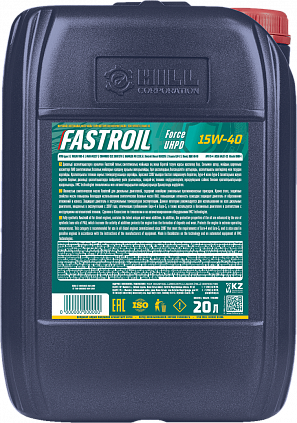 Fastroil Force Ultra High Performance Diesel (UHPD) SAE 15W-40 - 1