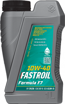 Fastroil Formula F7 – 10W-40 - 1