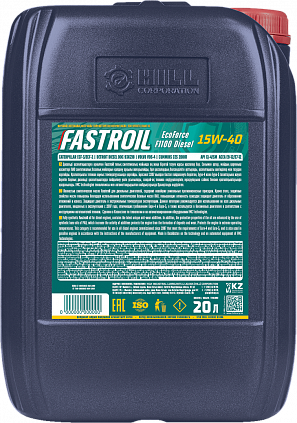 Fastroil EcoForce F1100 Diesel - 15W-40 - 1