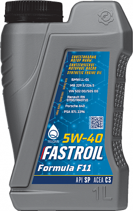 Fastroil Formula F11 5W-40 - 1