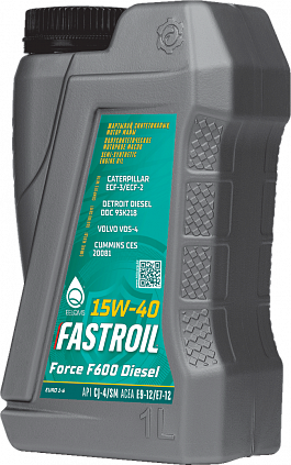 Fastroil Force F600 Diesel – 15W-40 - 3