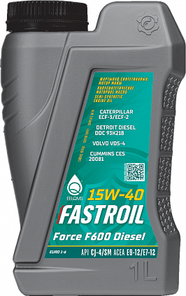 Fastroil Force F600 Diesel – 15W-40 - 1