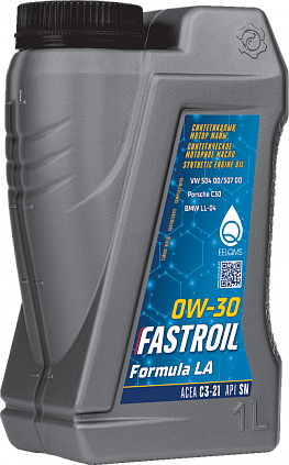 Fastroil Formula LA 0W-30 - 2