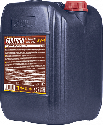 Fastroil Gas Medium Ash Engine oil 0,7 SAE 40 - 2