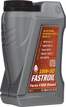 Fastroil Force F300 Diesel – 15W-50 - 2