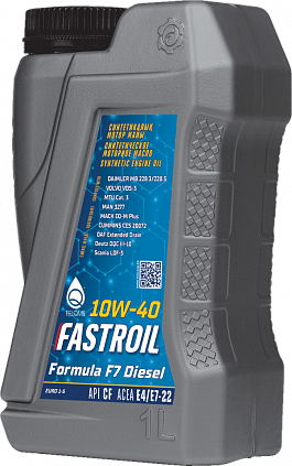 Fastroil Formula F7 Diesel - 10W-40 - 3