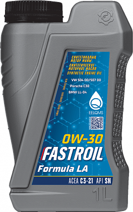 Fastroil Formula LA 0W-30 - 1