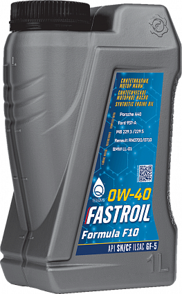 Fastroil Formula F10 0W-40 - 2